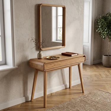 Watkins Dresuar - 90 cm | Natürel Meşe