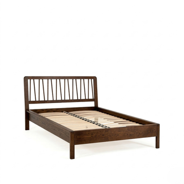 Modesto Parmaklıklı Karyola | Koyu Meşe | 140x200 cm