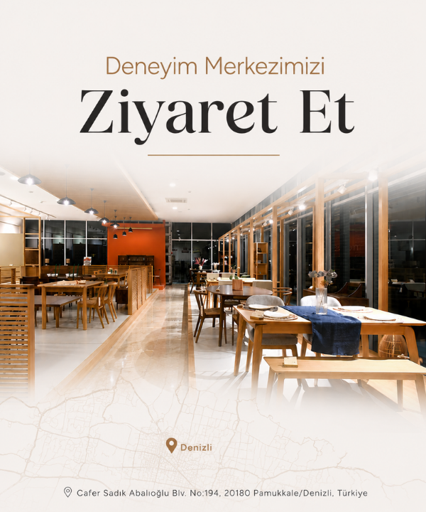 Deneyim merkezimizi ziyaret edin – So-Mass Denizli showroom